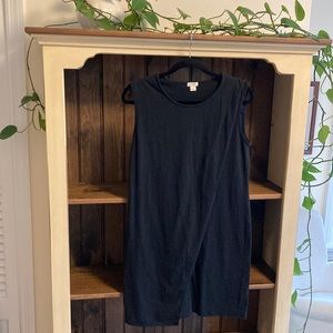 J. Crew Black cotton dress, size small